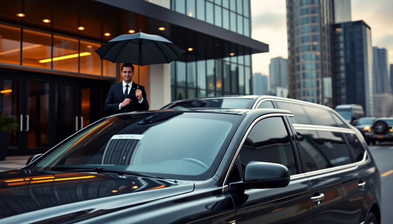 Experience luxury with a town car Vancouver elegantly poised for premium service.